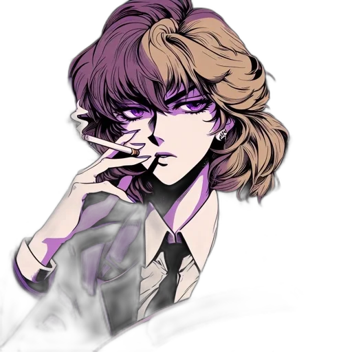 face, mask, jacket, vaporwave transparent PNG cut-out