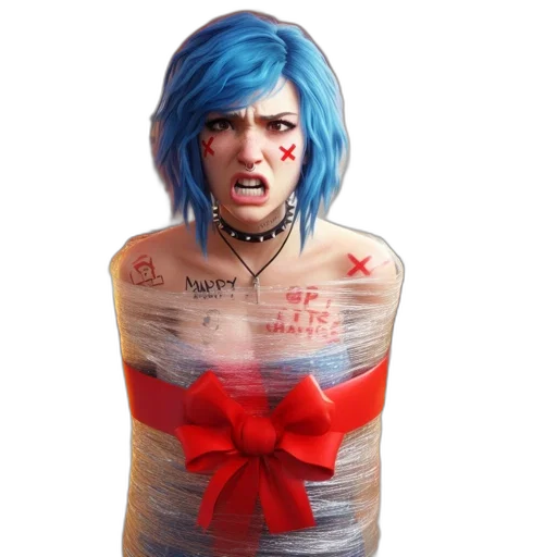 dress, bottle, face, concept art transparent PNG cut-out