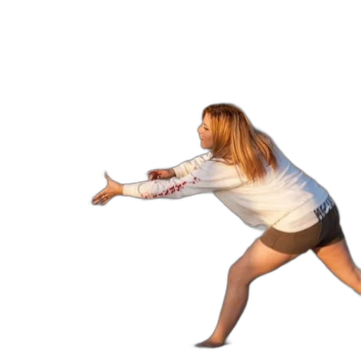 staff, woman, white, shirt transparent PNG cut-out