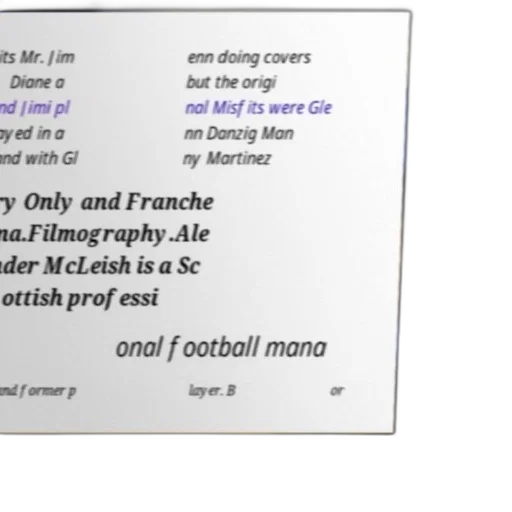 filmography, ale, nder, mcleish transparent PNG cut-out
