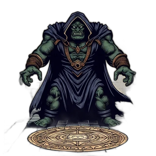mask, staff, creature, concept art transparent PNG cut-out