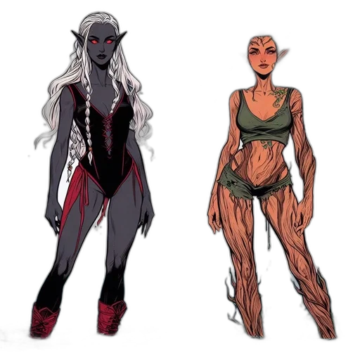 concept art, comic book art, fantasy art, pixel art transparent PNG cut-out