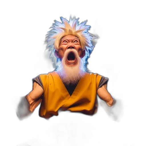 staff, face, mask, creature transparent PNG cut-out