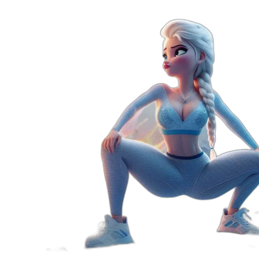 concept art, 3d render, comic book art, watercolor transparent PNG cut-out