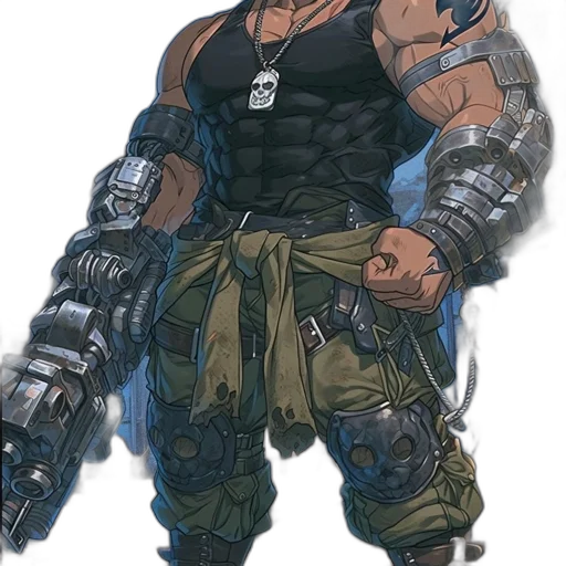 weapon, concept art, comic book art, fantasy art transparent PNG cut-out