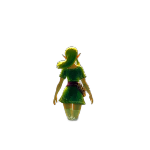 dress, robot, creature, flower transparent PNG cut-out