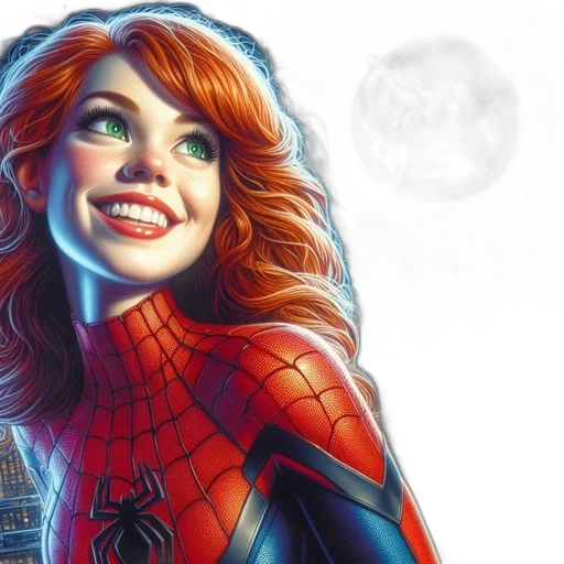 comic book art, concept art, photorealistic, fantasy art transparent PNG cut-out