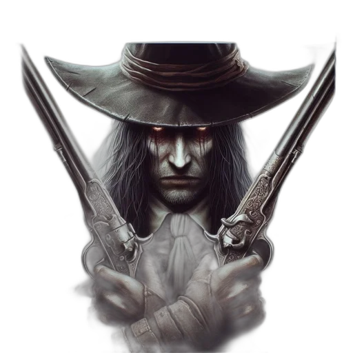 staff, hat, sword, weapon transparent PNG cut-out