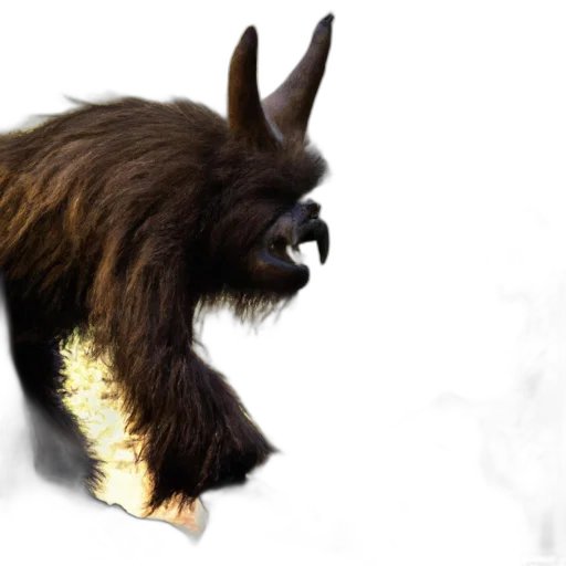 animal, creature, hair, dragon transparent PNG cut-out