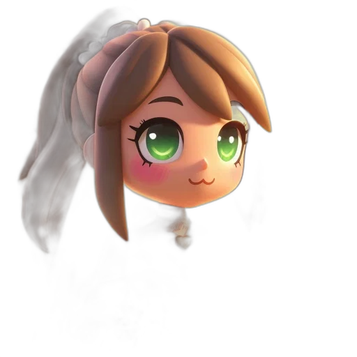 staff, face, crown, robot transparent PNG cut-out