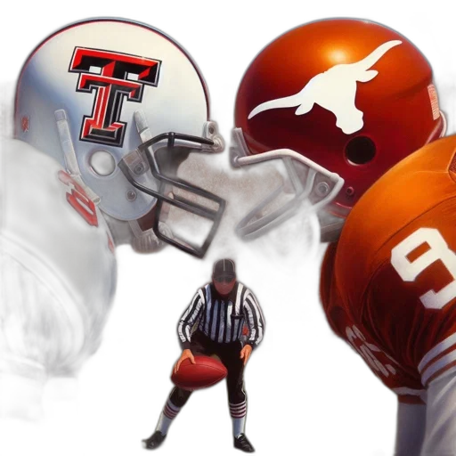 two, opposing, football, players transparent PNG cut-out
