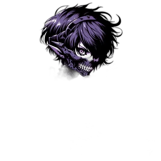 mask, face, creature, hair transparent PNG cut-out