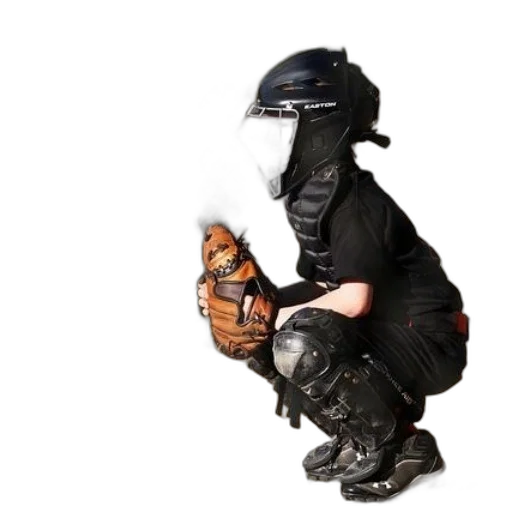 jacket, mask, weapon, animal transparent PNG cut-out