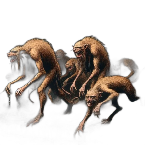 creature, animal, concept art, fantasy art transparent PNG cut-out