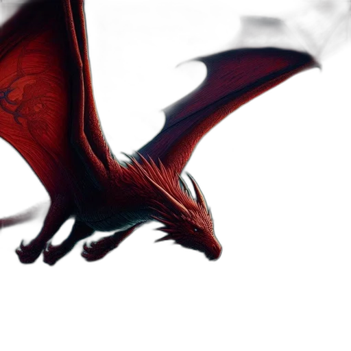 dragon, creature, animal, sword transparent PNG cut-out