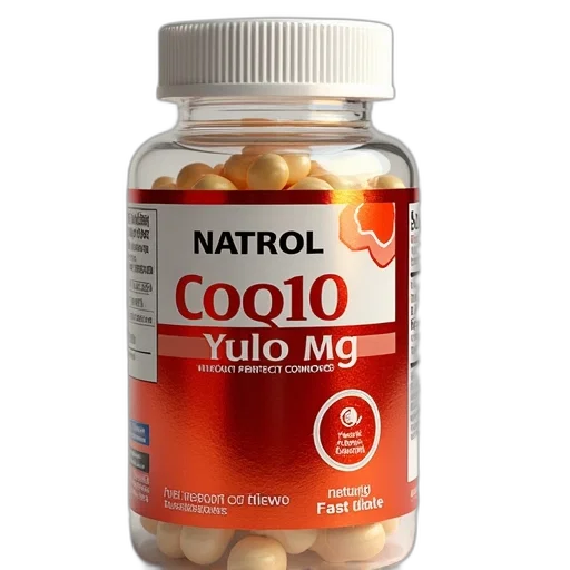natrol, coq10, 1000mg, fast transparent PNG cut-out