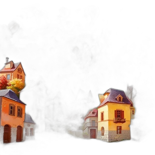 building, furniture, 3d render, concept art transparent PNG cut-out