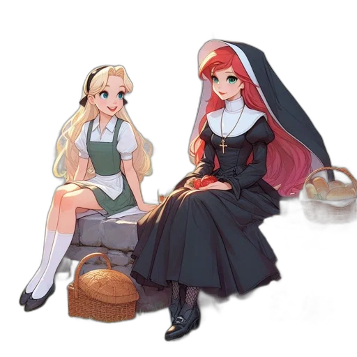 dress, food, anime, concept art transparent PNG cut-out