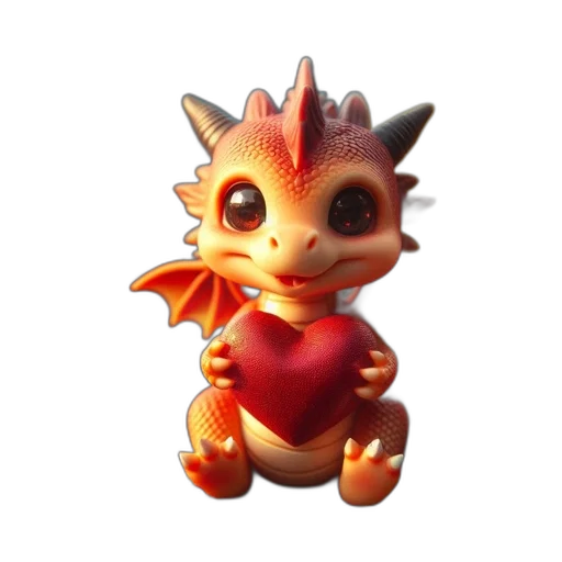 dragon, creature, staff, animal transparent PNG cut-out