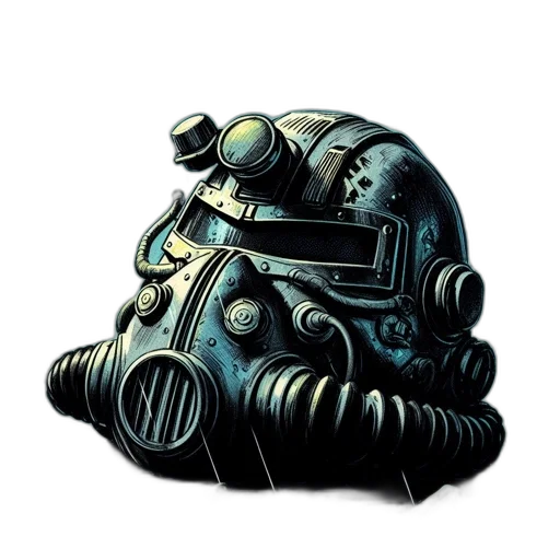 robot, mask, hat, weapon transparent PNG cut-out