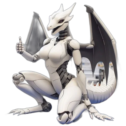 dragon, staff, animal, creature transparent PNG cut-out