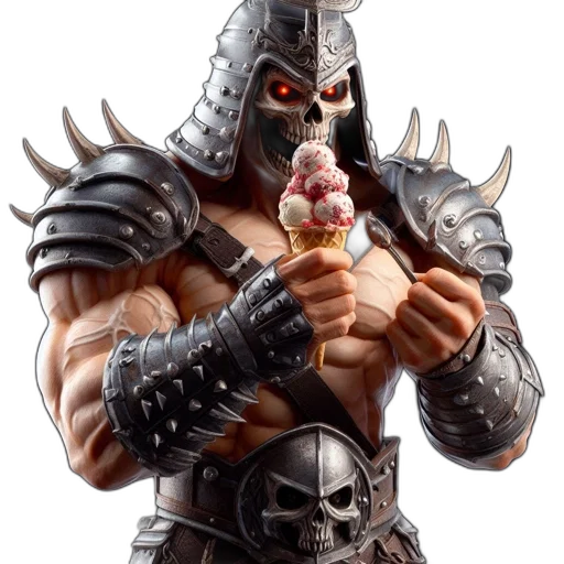 food, weapon, concept art, 3d render transparent PNG cut-out