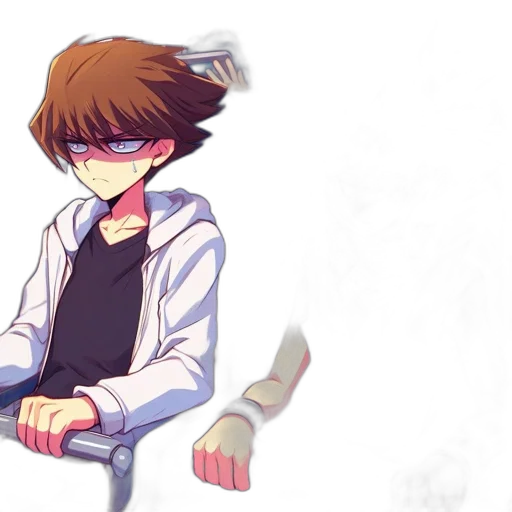 staff, jacket, mask, weapon transparent PNG cut-out