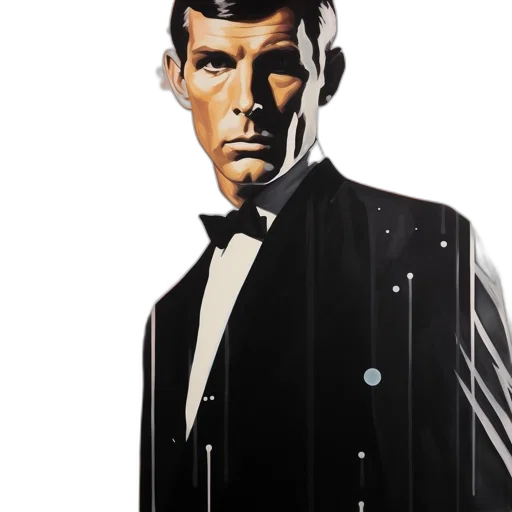 jacket, robot, face, staff transparent PNG cut-out