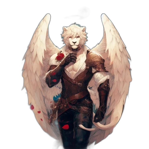 staff, mask, dragon, fantasy art transparent PNG cut-out