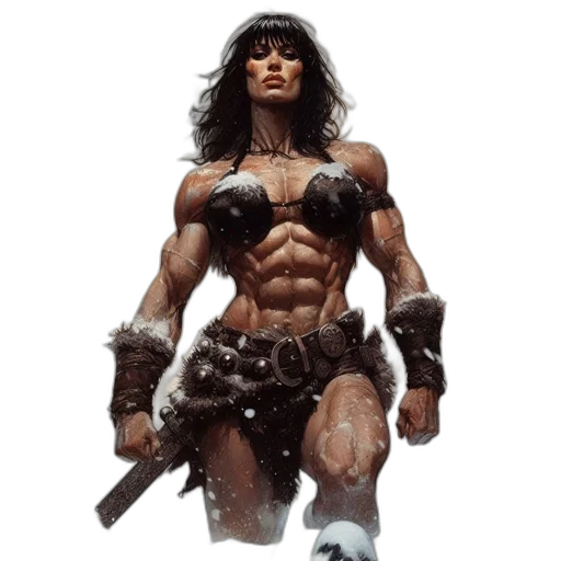 comic book art, fantasy art, concept art, photorealistic transparent PNG cut-out