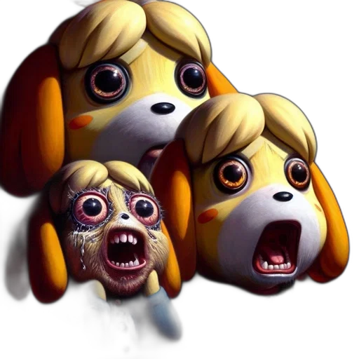 mask, creature, face, concept art transparent PNG cut-out