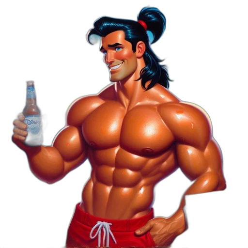 bottle, pixel art, concept art, cartoon transparent PNG cut-out
