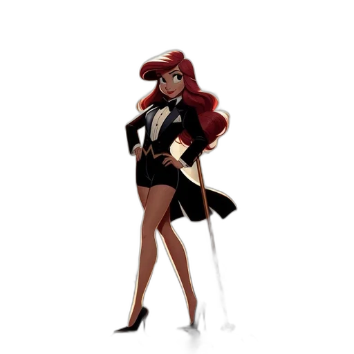 staff, dress, cartoon, concept art transparent PNG cut-out