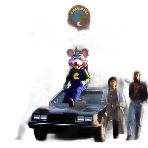 car, jacket, animal, concept art transparent PNG cut-out