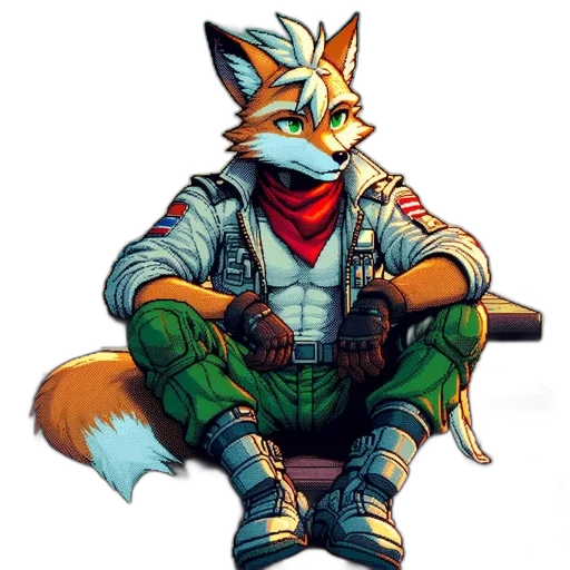 jacket, staff, weapon, animal transparent PNG cut-out