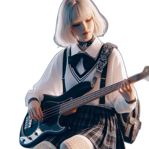 jacket, dress, robot, creature transparent PNG cut-out