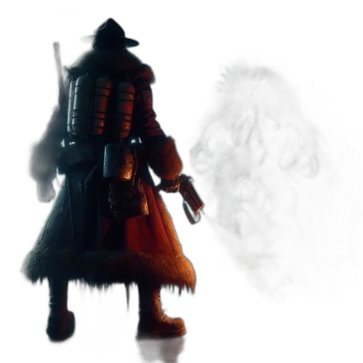 mask, staff, weapon, creature transparent PNG cut-out