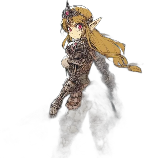 weapon, sword, staff, dragon transparent PNG cut-out
