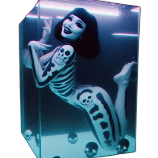 jewelry, robot, furniture, vaporwave transparent PNG cut-out