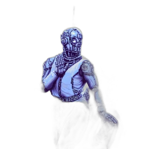 robot, mask, dress, creature transparent PNG cut-out