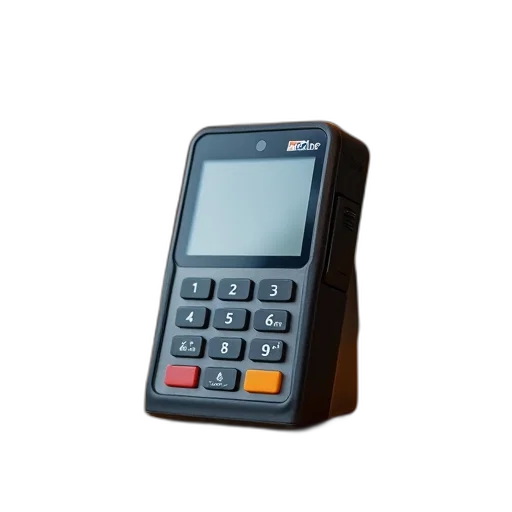 nfc, payment, device, display transparent PNG cut-out