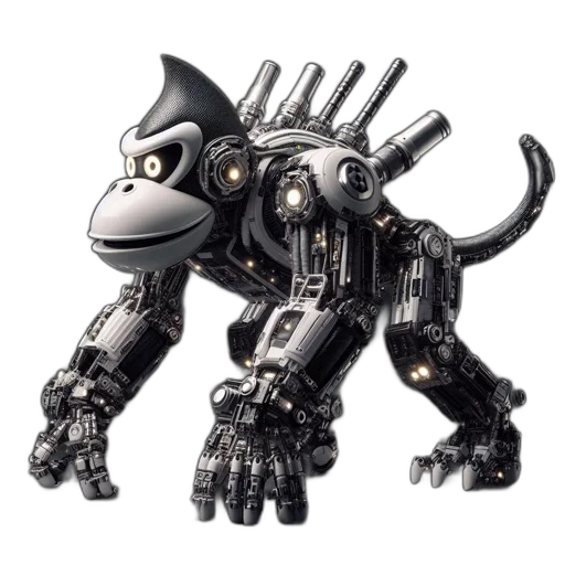 robot, animal, creature, weapon transparent PNG cut-out