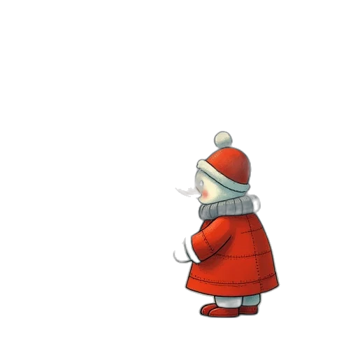 hat, staff, robot, 3d render transparent PNG cut-out