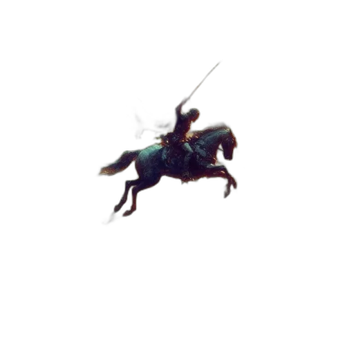 dragon, animal, sword, staff transparent PNG cut-out