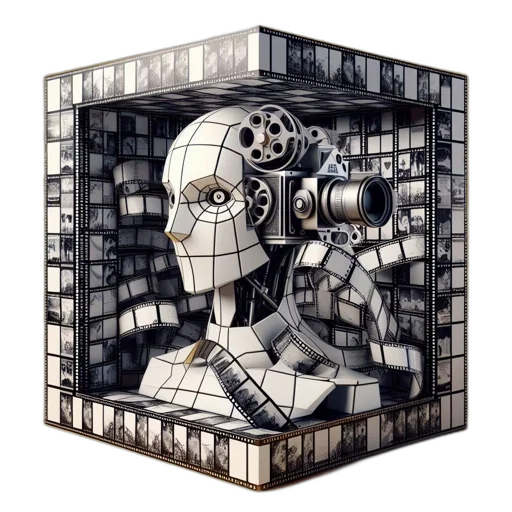 robot, cyberpunk, concept art, comic book art transparent PNG cut-out