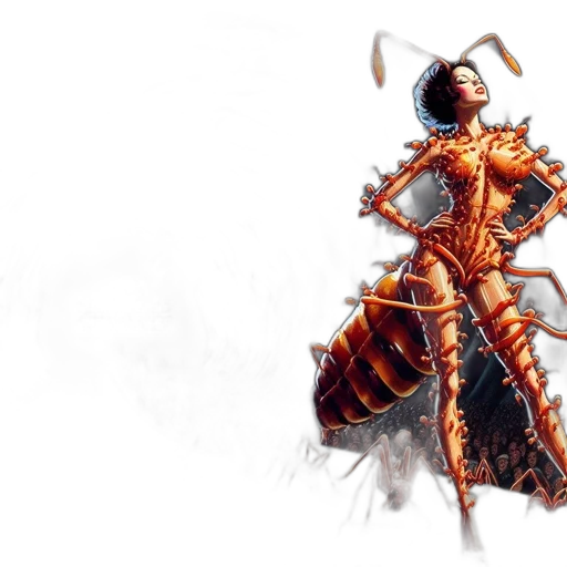 animal, creature, robot, concept art transparent PNG cut-out