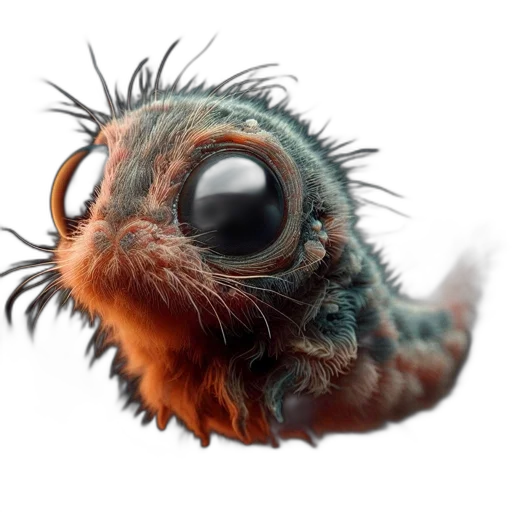 creature, dragon, animal, hair transparent PNG cut-out