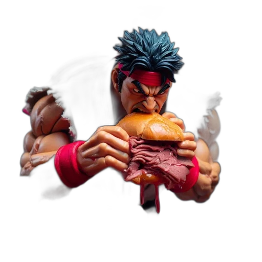 food, animal, concept art, 3d render transparent PNG cut-out