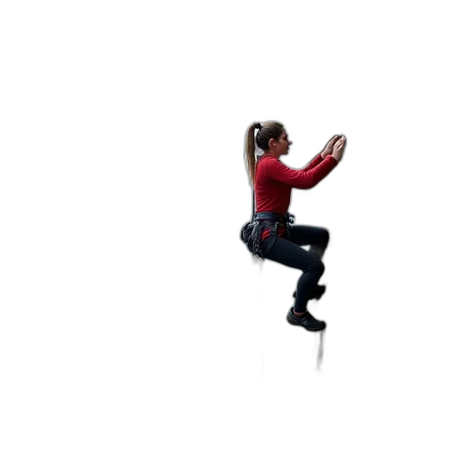 staff, hair, pixel art, 3d render transparent PNG cut-out