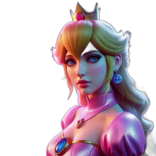crown, dress, face, jewelry transparent PNG cut-out